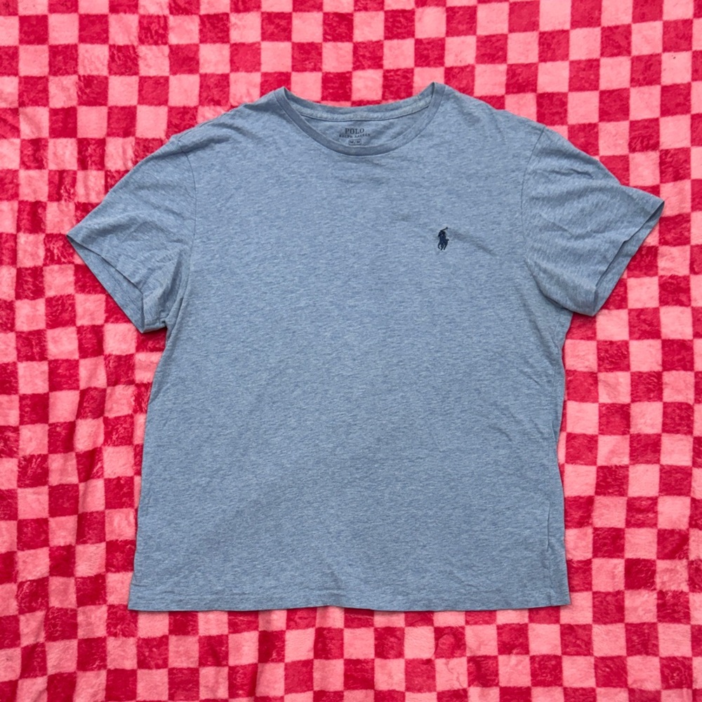 Polo by Ralph Lauren Heather Blue Short Sleeve Tee